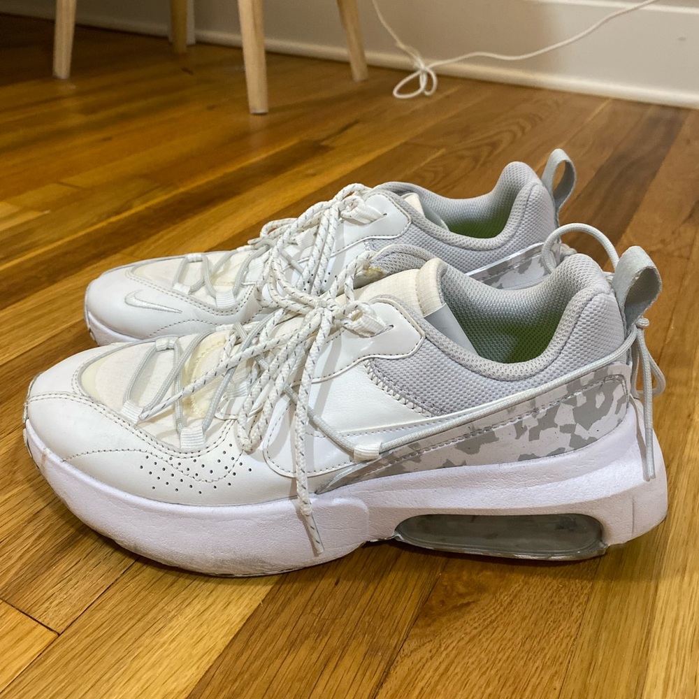 White Nike Sneakers, Unique from Bandier